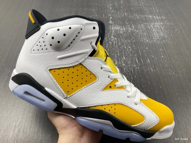 1st Kicks Ochre Yellow Air Jordan 6 CT8529-170 0807